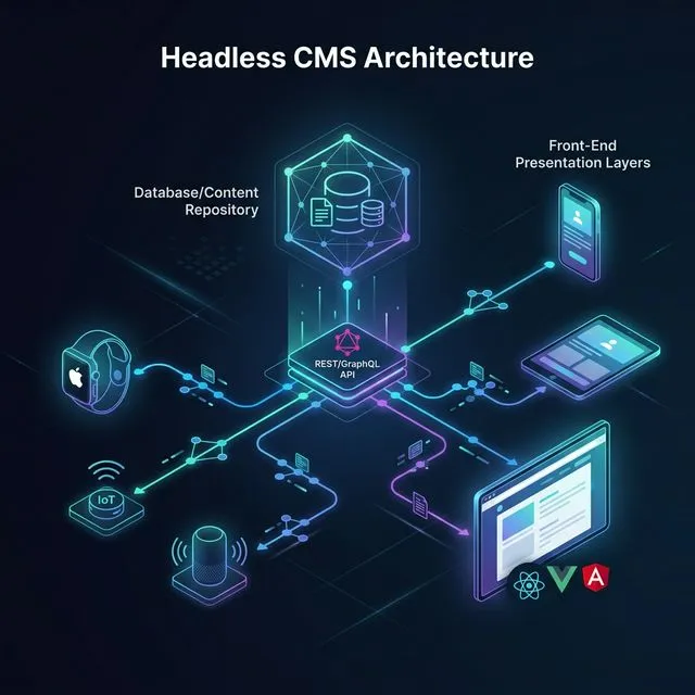 Headless CMS Architecture Example